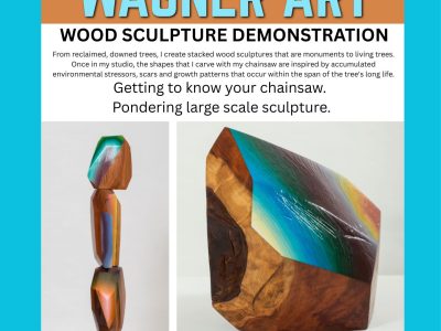 Victoria Wagner - Getting to Know Your Chainsaw, Pondering Large Scale Sculpture